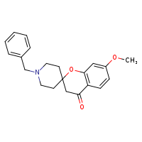 1'-benzyl-7-methoxy-3H-spiro[1-benzopyran-2,4'-piperidin]-4-one