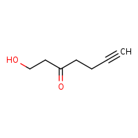 1-hydroxyhept-6-yn-3-one
