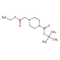 tert-butyl 4-(2-ethoxy-2-oxoethyl)piperazine-1-carboxylate