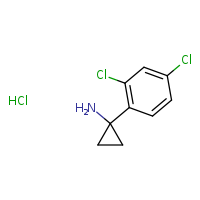 1-(2,4-dichlorophenyl)cyclopropan-1-amine hydrochloride