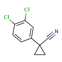 1-(3,4-dichlorophenyl)cyclopropane-1-carbonitrile