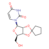 1-[(3'aR,4'R,6'R,6'aR)-6'-(hydroxymethyl)-tetrahydrospiro[cyclopentane-1,2'-furo[3,4-d][1,3]dioxol]-4'-yl]-3H-pyrimidine-2,4-dione
