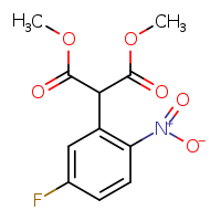 1,3-dimethyl 2-(5-fluoro-2-nitrophenyl)propanedioate