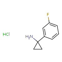 1-(3-fluorophenyl)cyclopropan-1-amine hydrochloride