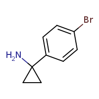 1-(4-bromophenyl)cyclopropan-1-amine