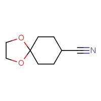 1,4-dioxaspiro[4.5]decane-8-carbonitrile