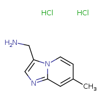1-{7-methylimidazo[1,2-a]pyridin-3-yl}methanamine dihydrochloride