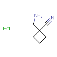 1-(aminomethyl)cyclobutane-1-carbonitrile hydrochloride