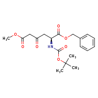 1-benzyl 6-methyl (2S)-2-[(tert-butoxycarbonyl)amino]-4-oxohexanedioate