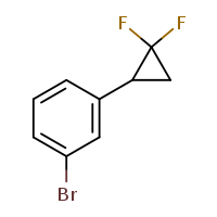 1-bromo-3-(2,2-difluorocyclopropyl)benzene