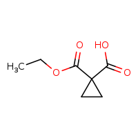 1-(ethoxycarbonyl)cyclopropane-1-carboxylic acid