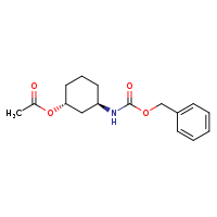 (1R,3R)-3-{[(benzyloxy)carbonyl]amino}cyclohexyl acetate