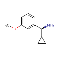 (1S)-1-cyclopropyl-1-(3-methoxyphenyl)methanamine