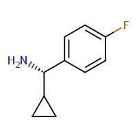 (1S)-1-cyclopropyl-1-(4-fluorophenyl)methanamine
