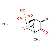 [(1S,3R,4R,7S)-3-bromo-1,7-dimethyl-2-oxobicyclo[2.2.1]heptan-7-yl]methanesulfonic acid amine