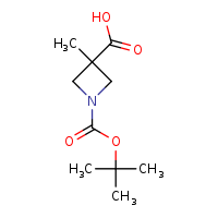 1-(tert-butoxycarbonyl)-3-methylazetidine-3-carboxylic acid