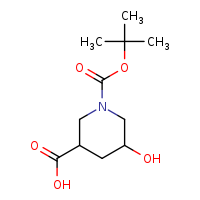 1-(tert-butoxycarbonyl)-5-hydroxypiperidine-3-carboxylic acid