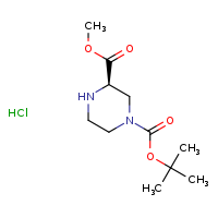 1-tert-butyl 3-methyl (3R)-piperazine-1,3-dicarboxylate hydrochloride