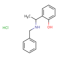 2-[1-(benzylamino)ethyl]phenol hydrochloride
