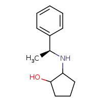 2-{[(1S)-1-phenylethyl]amino}cyclopentan-1-ol