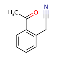 2-(2-acetylphenyl)acetonitrile