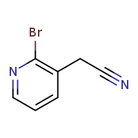 2-(2-bromopyridin-3-yl)acetonitrile