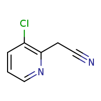 2-(3-chloropyridin-2-yl)acetonitrile