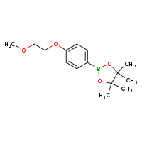 2-[4-(2-methoxyethoxy)phenyl]-4,4,5,5-tetramethyl-1,3,2-dioxaborolane