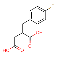 2-[(4-fluorophenyl)methyl]butanedioic acid