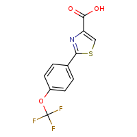 2-[4-(trifluoromethoxy)phenyl]-1,3-thiazole-4-carboxylic acid