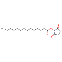 2,5-dioxopyrrolidin-1-yl tetradecanoate