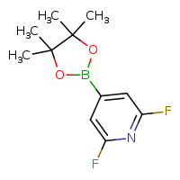 2,6-difluoro-4-(4,4,5,5-tetramethyl-1,3,2-dioxaborolan-2-yl)pyridine