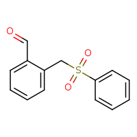 2-[(benzenesulfonyl)methyl]benzaldehyde