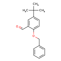 2-(benzyloxy)-5-tert-butylbenzaldehyde