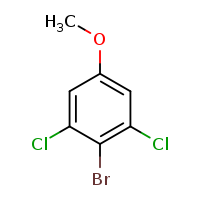 2-bromo-1,3-dichloro-5-methoxybenzene