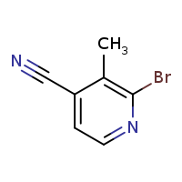 2-bromo-3-methylpyridine-4-carbonitrile