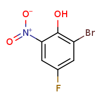 2-bromo-4-fluoro-6-nitrophenol