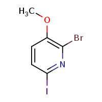 2-bromo-6-iodo-3-methoxypyridine
