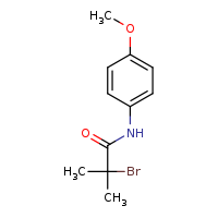 2-bromo-N-(4-methoxyphenyl)-2-methylpropanamide