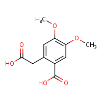 2-(carboxymethyl)-4,5-dimethoxybenzoic acid