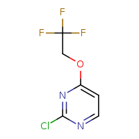 2-chloro-4-(2,2,2-trifluoroethoxy)pyrimidine
