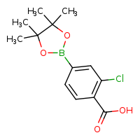2-chloro-4-(4,4,5,5-tetramethyl-1,3,2-dioxaborolan-2-yl)benzoic acid