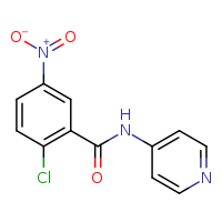 2-chloro-5-nitro-N-(pyridin-4-yl)benzamide