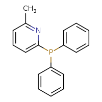 2-(diphenylphosphanyl)-6-methylpyridine