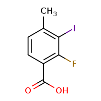 2-fluoro-3-iodo-4-methylbenzoic acid