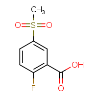 2-fluoro-5-methanesulfonylbenzoic acid