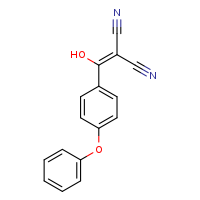 2-[hydroxy(4-phenoxyphenyl)methylidene]propanedinitrile
