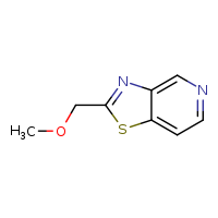 2-(methoxymethyl)-[1,3]thiazolo[4,5-c]pyridine