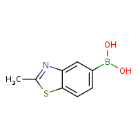 2-methyl-1,3-benzothiazol-5-ylboronic acid
