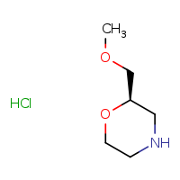 (2R)-2-(methoxymethyl)morpholine hydrochloride